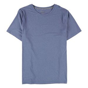 SOLFIRE Mens Standard Basic T-Shirt, Blue, NWT